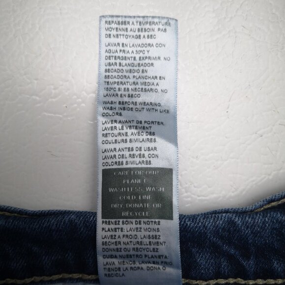 Signature Levi Strauss Relaxed Men's Size 36/30 Medium Wash Blue Jeans - Picture 6 of 13